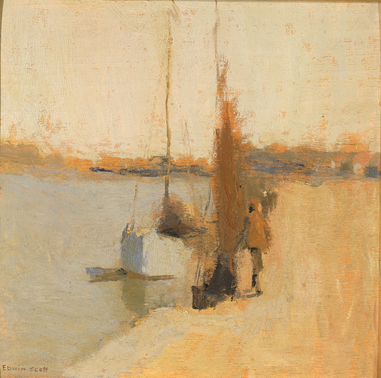 Barco de Pesca, s.d. de Frank Edwin Scott