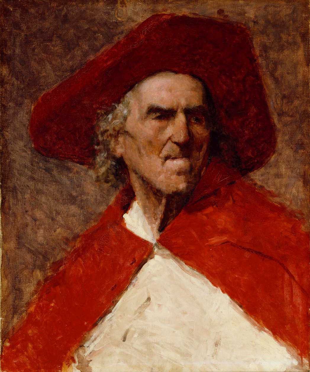 Homem do chapéu vermelho de Frank Edwin Scott