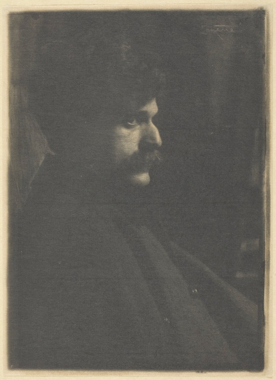 Retrato de Alfred Stieglitz de Frank Eugene