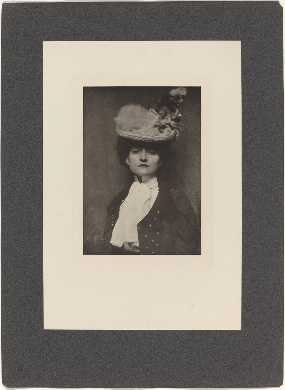 Retrato de Miss Jones, 1901. de Frank Eugene