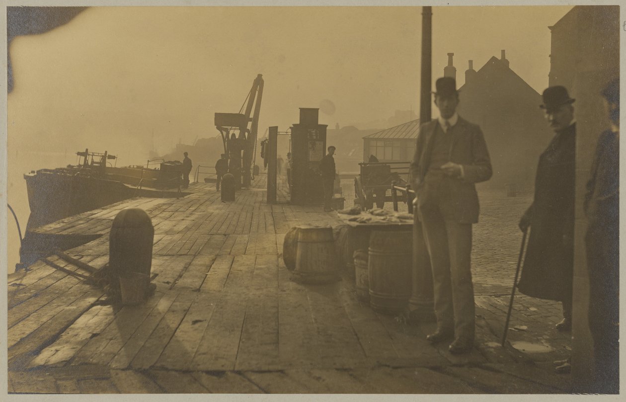 [Docas de Whitby] de Frank Meadow Sutcliffe