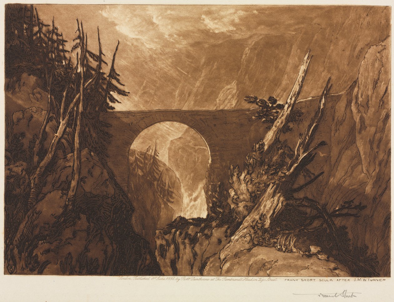 Ponte do pequeno diabo de Frank Short