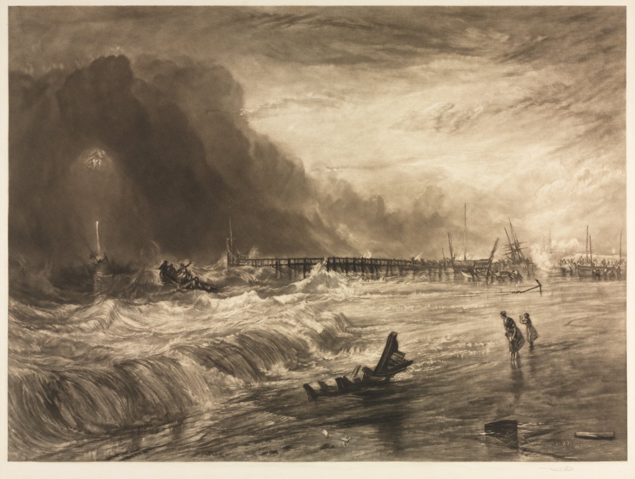 Navio em perigo de Yarmouth de Frank Short