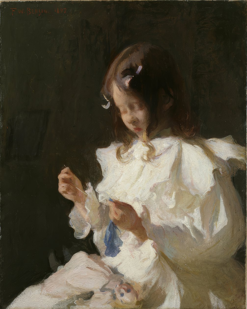 paisagem de Frank Weston Benson