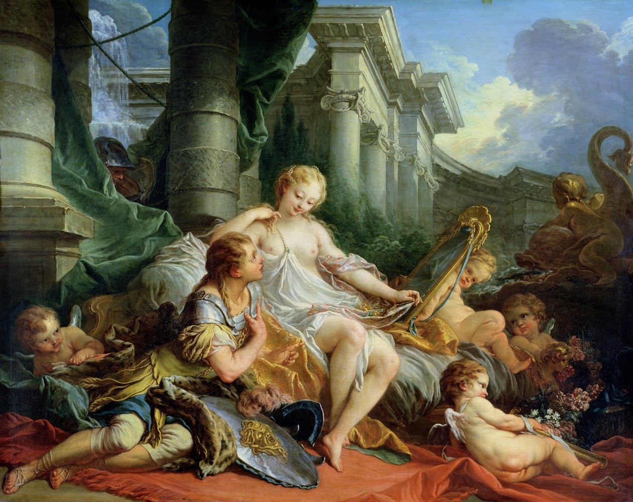 Rinaldo e Armida, 1733 de François Boucher