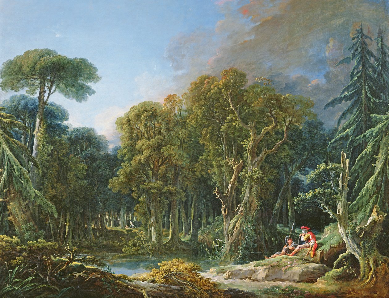 A floresta, 1740 de François Boucher