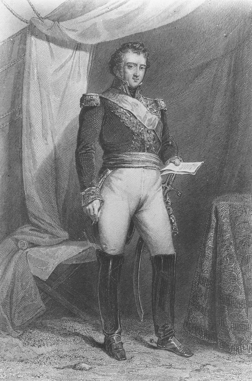 Louis-Auguste-Victor, conde de Ghaisnes de Bourmont de François Pigeot