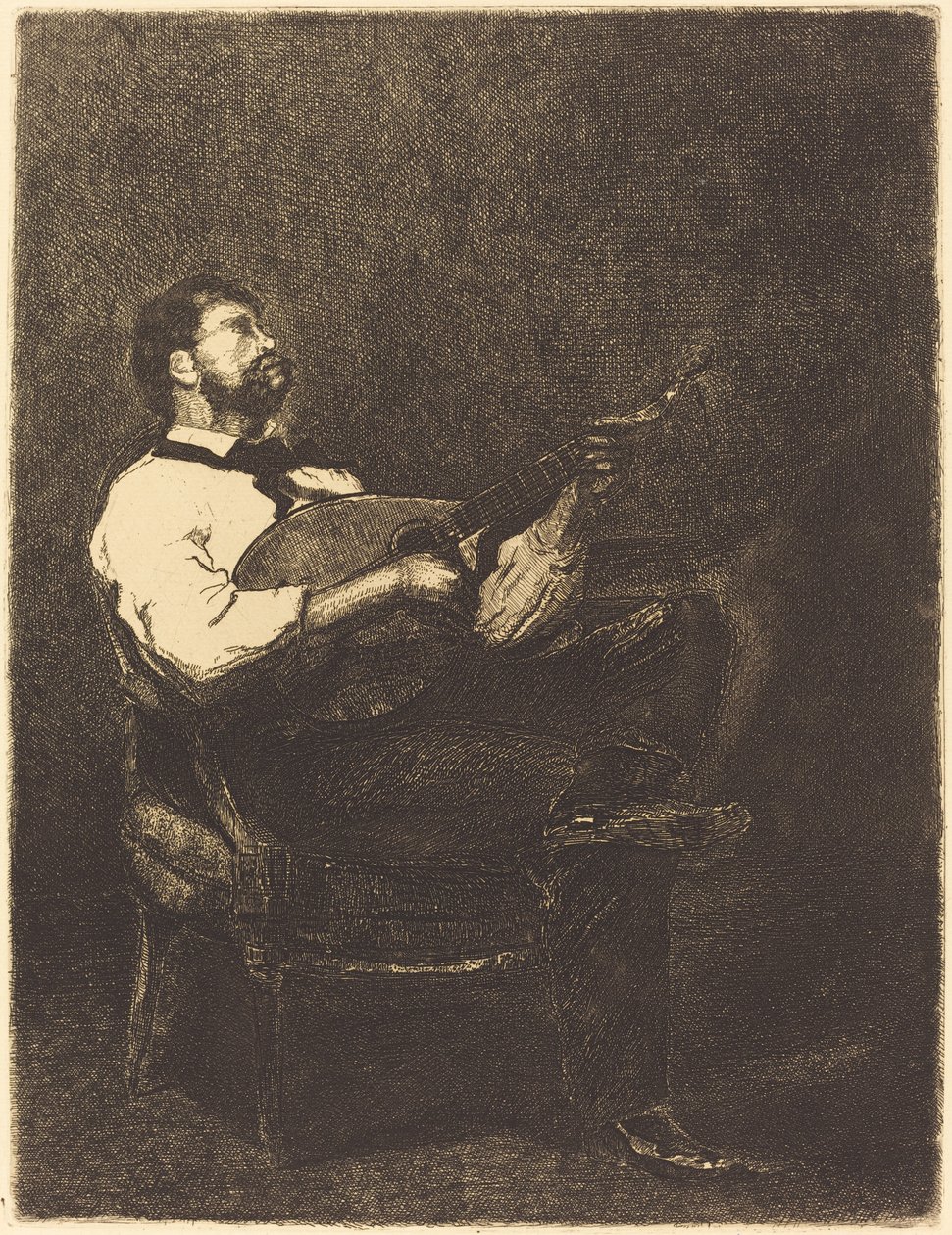 Guitarrista de François Bonvin