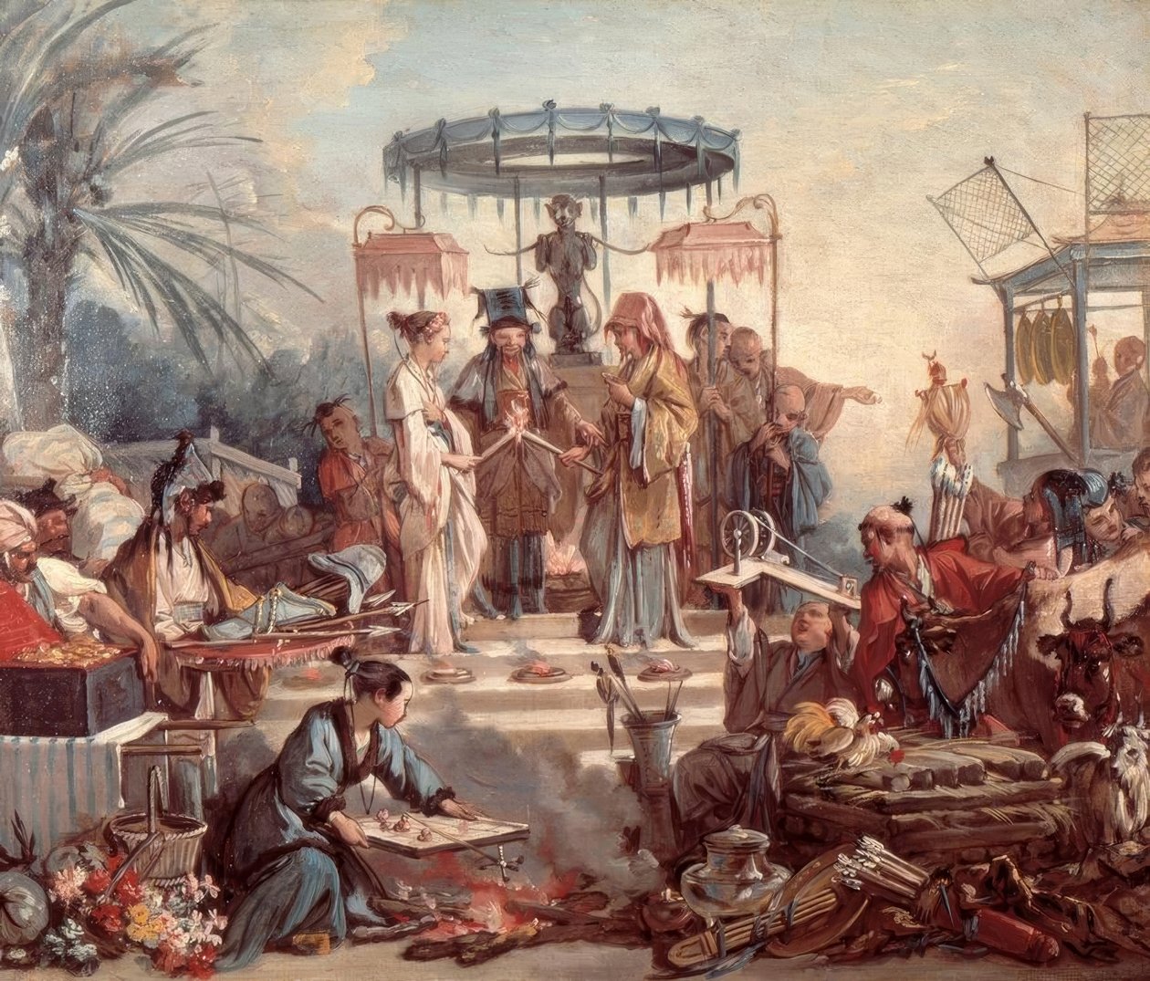 O casamento chinês de François Boucher