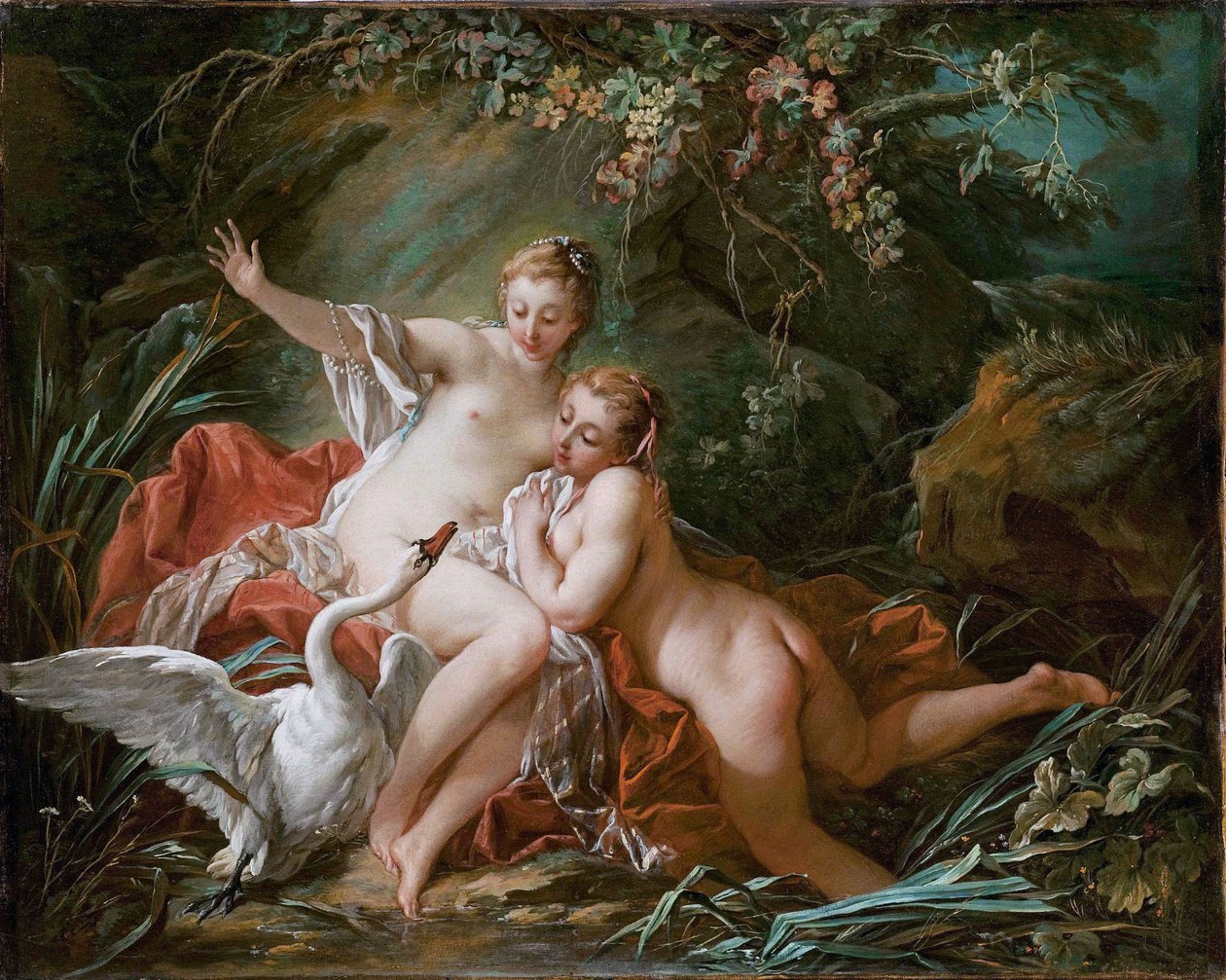 Leda e o Cisne de François Boucher