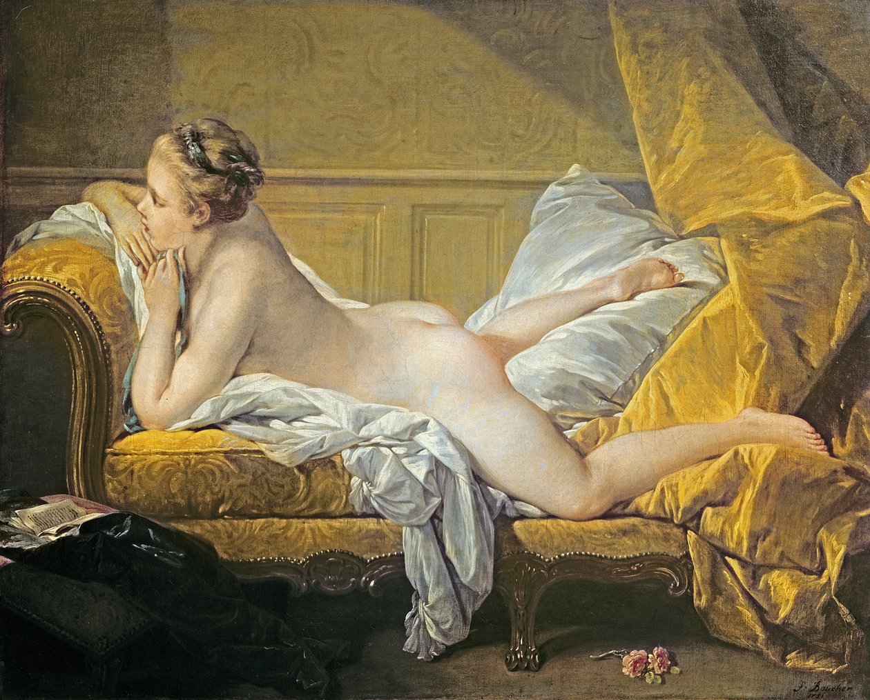 Nude Reclinado (Miss OMurphy) de François Boucher