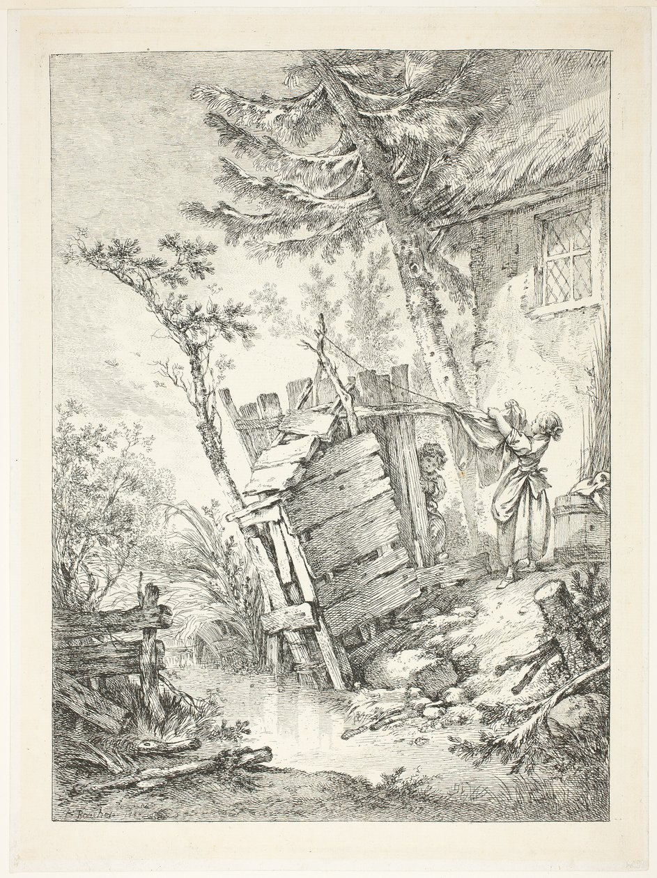 A Lavadeira de François Boucher