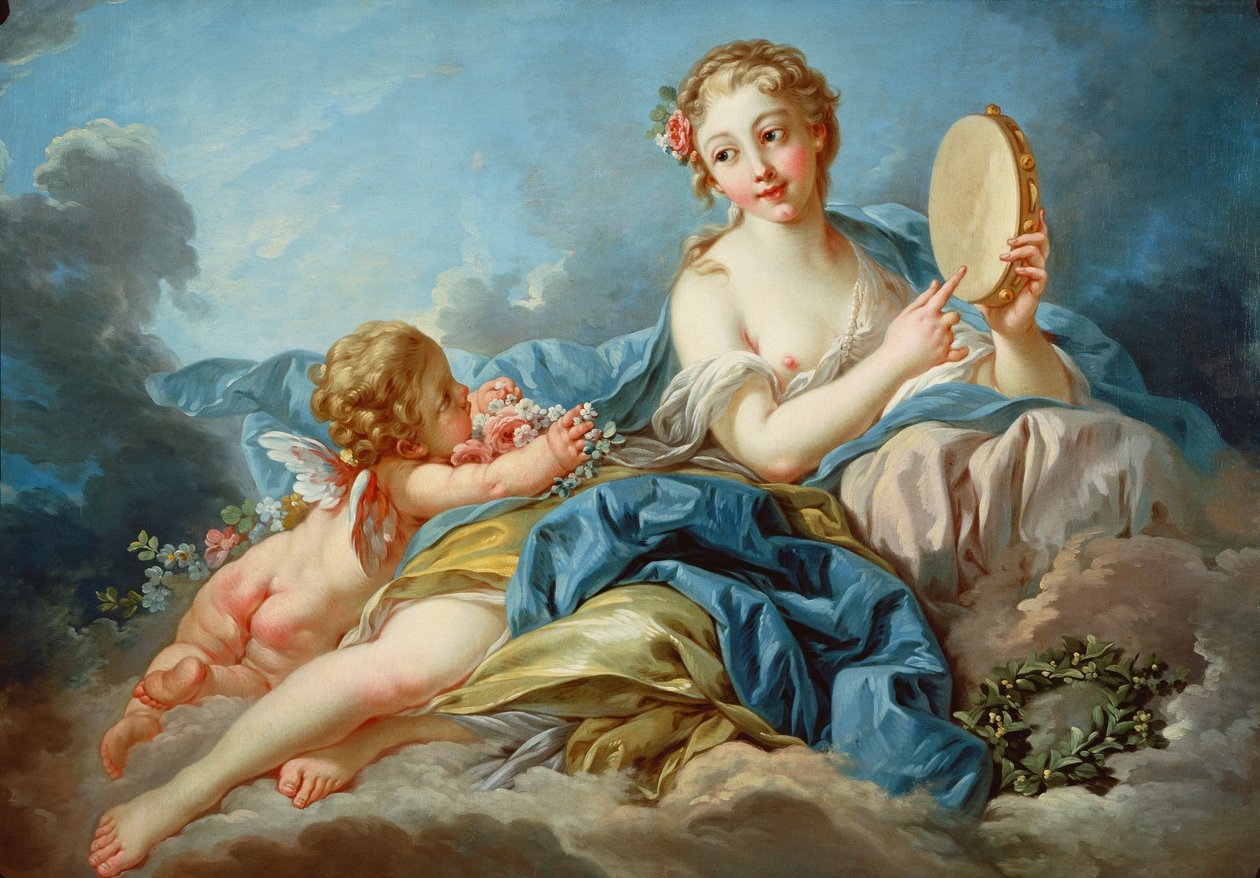 The Muse Terpsichore de François Boucher