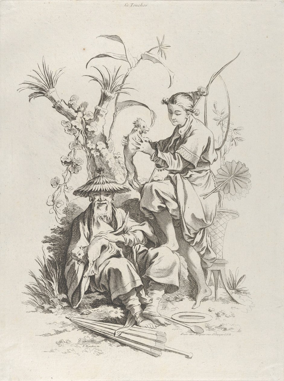 Toque, 1720-70. de François Boucher