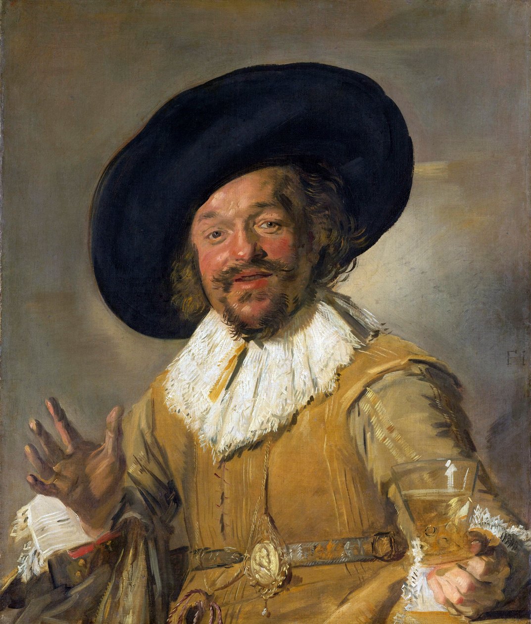 O bebedor alegre de Frans Hals