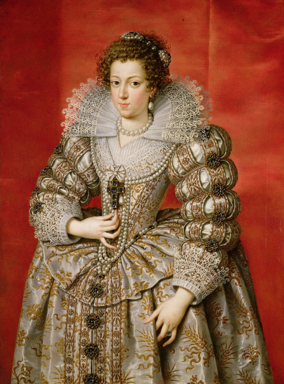 Ana da Áustria (1601-66) de Frans II Pourbus