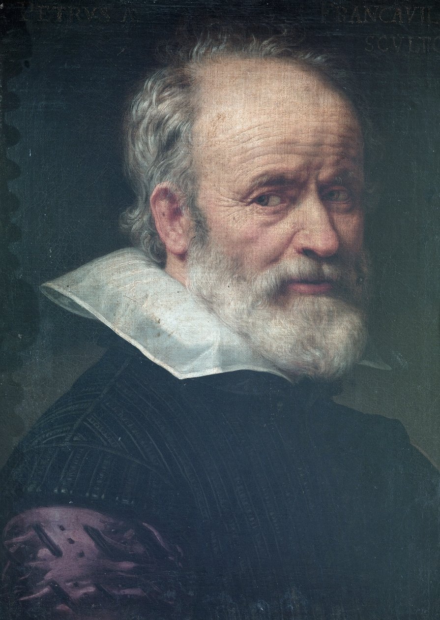 Auto-retrato, 1609-1615 de Frans II Pourbus