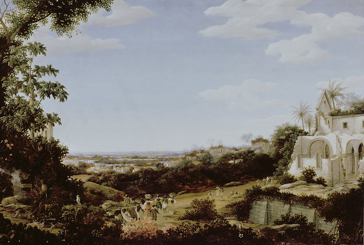 As ruínas de Olinda de Frans Post