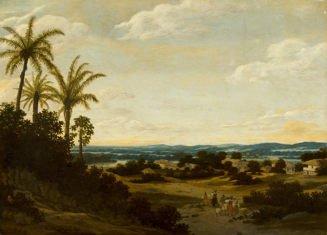 Paisagem brasileira de Frans Post