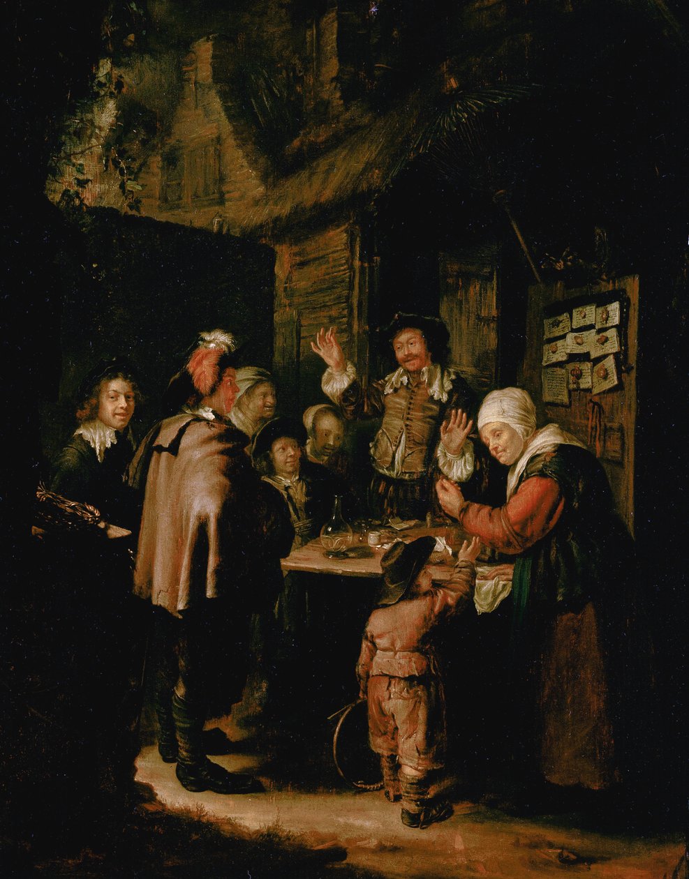 O holandês Charlatan de Frans van Mieris