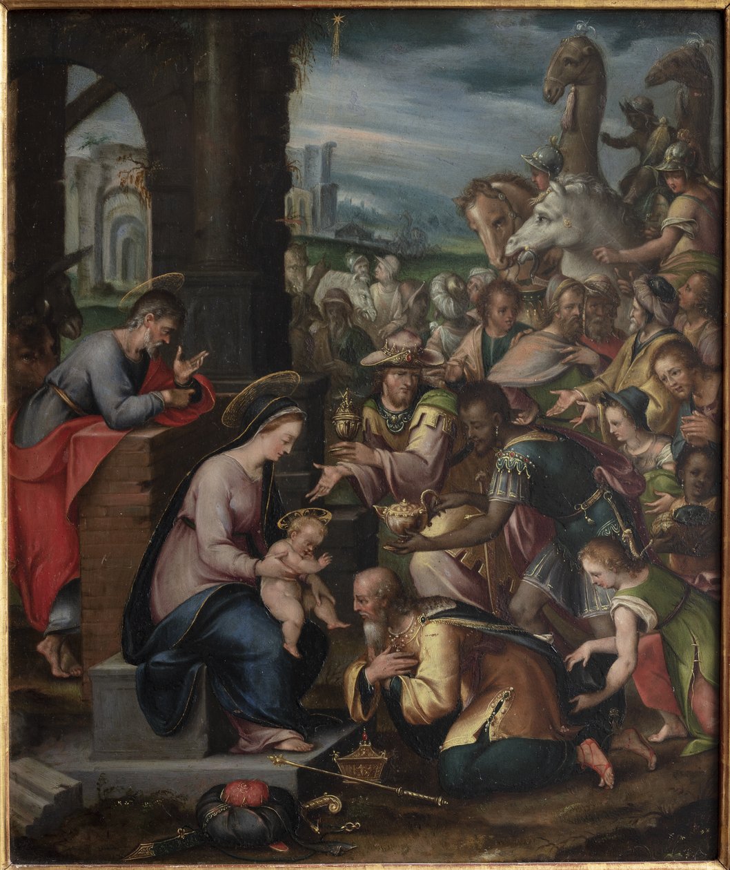 A adoração dos magos de Frans Francken d.Æ.