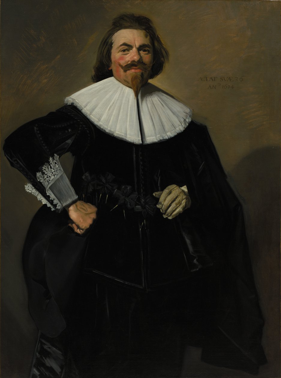 Retrato de Tieleman Galo de Frans Hals