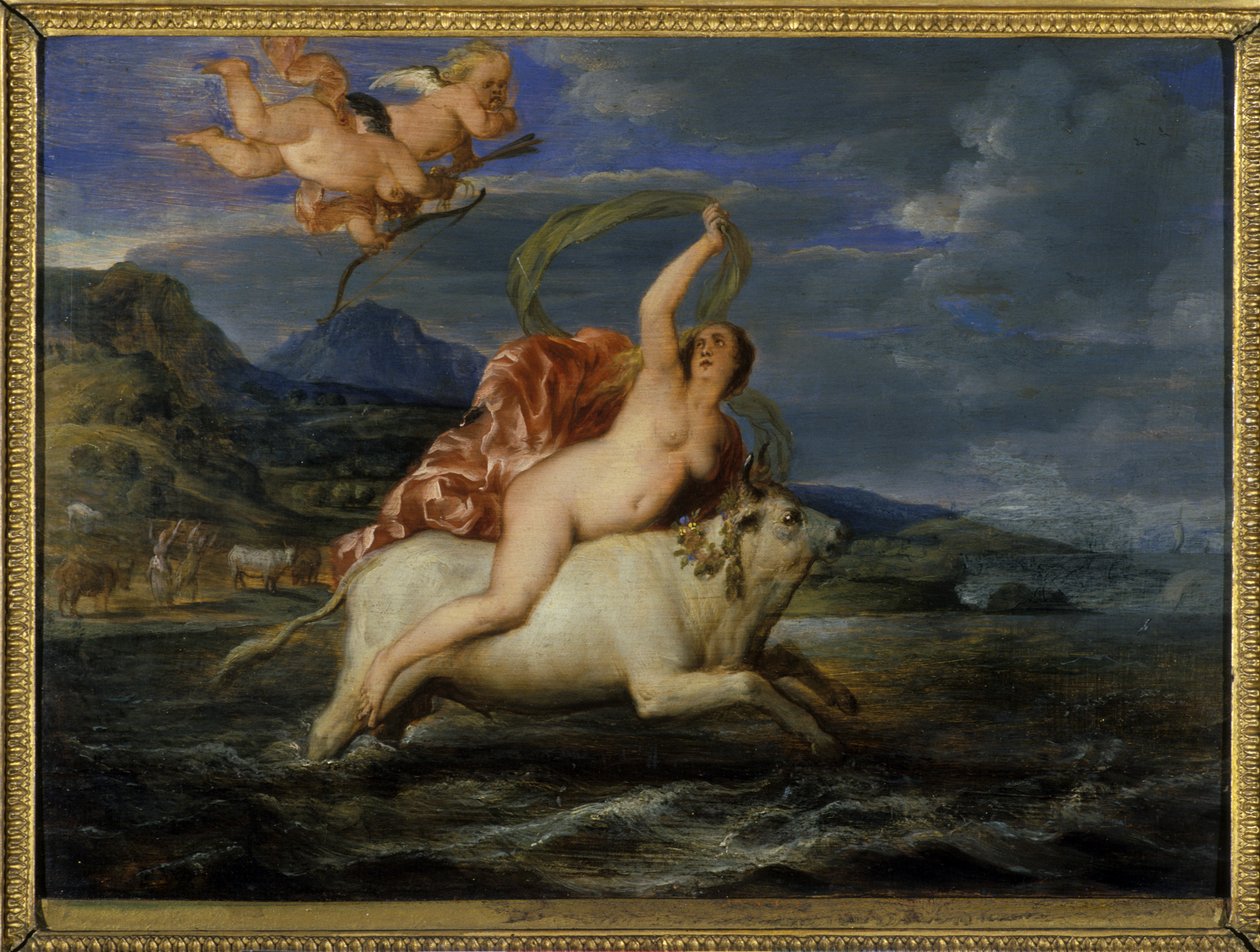 Europa e o touro, 1650 de Frans Wouters