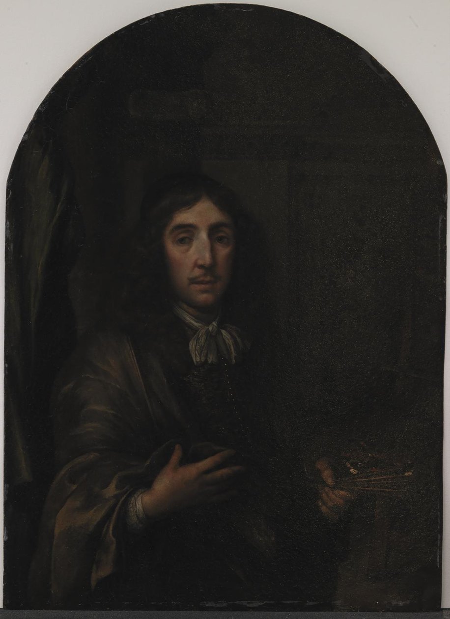 Retrato de um pintor de Frans van I Mieris