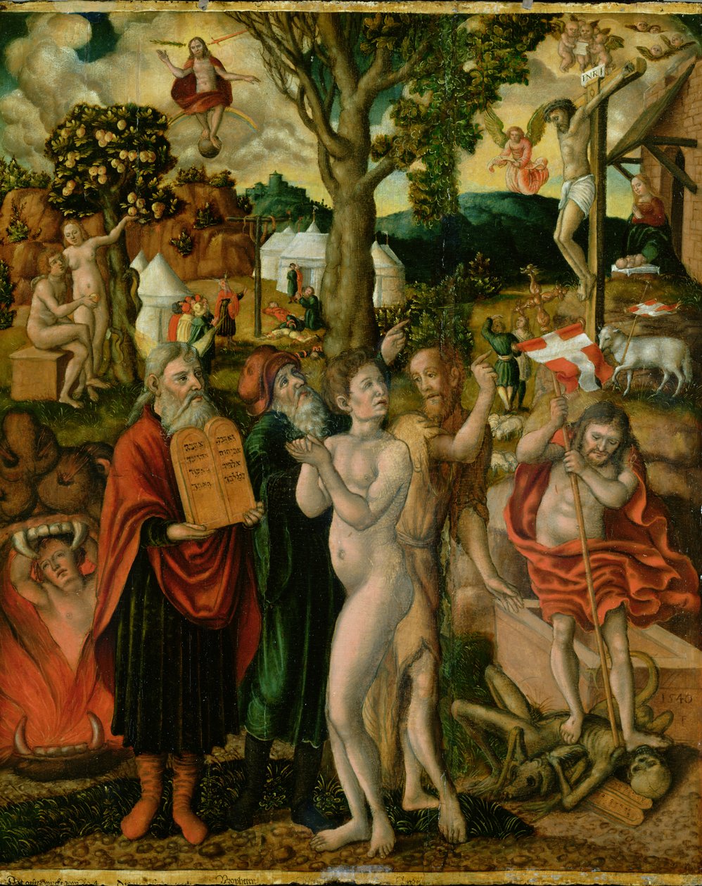 Queda e Redenção, 1540 de Franz Timmermann