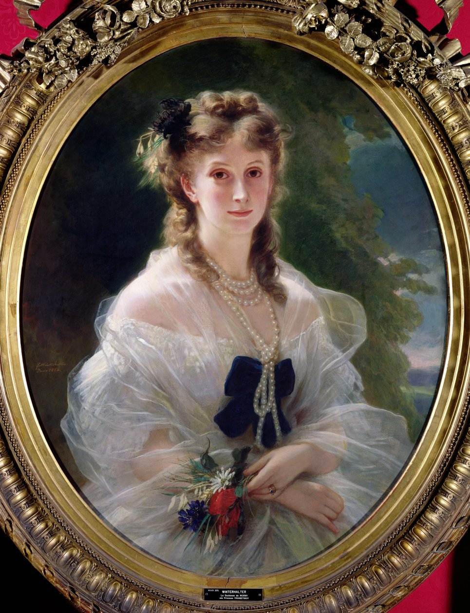 Retrato de Sophie Troubetskoy (1838-96) Condessa de Morny, 1863 de Franz Xaver Winterhalter