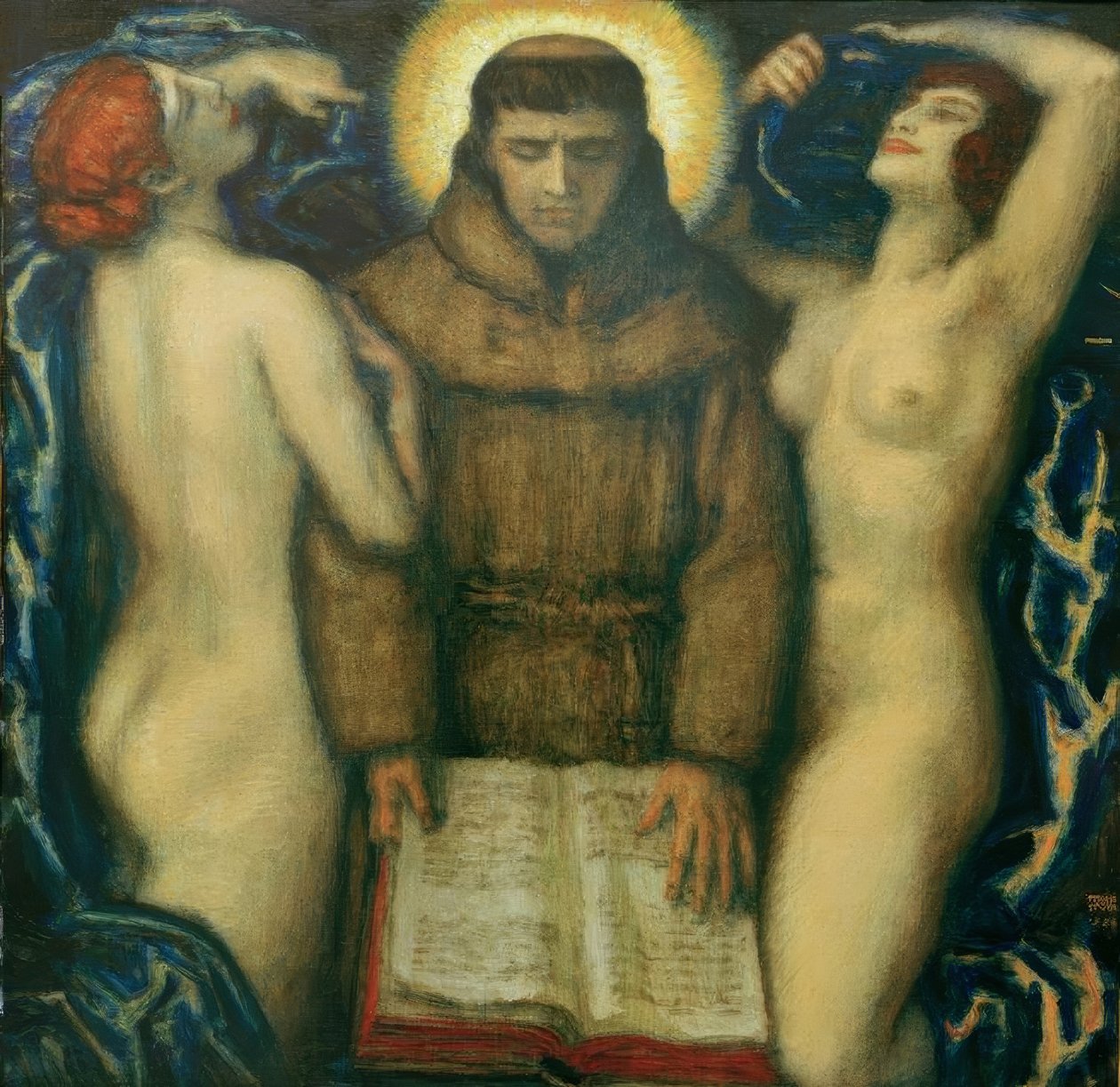 Tentação de Santo Antônio de Franz von Stuck