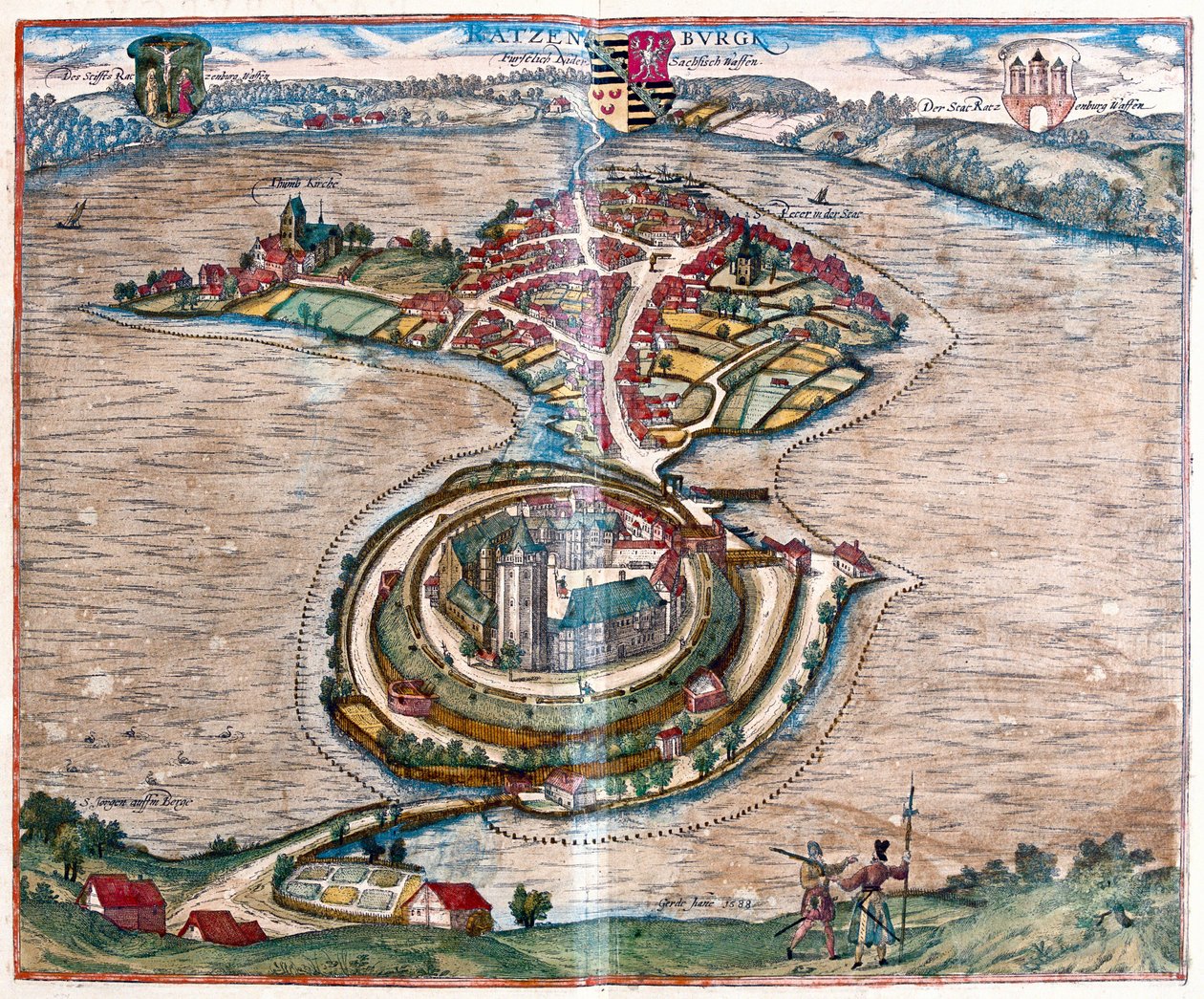 Ratzeburg), Alemanha de Franz Hogenberg