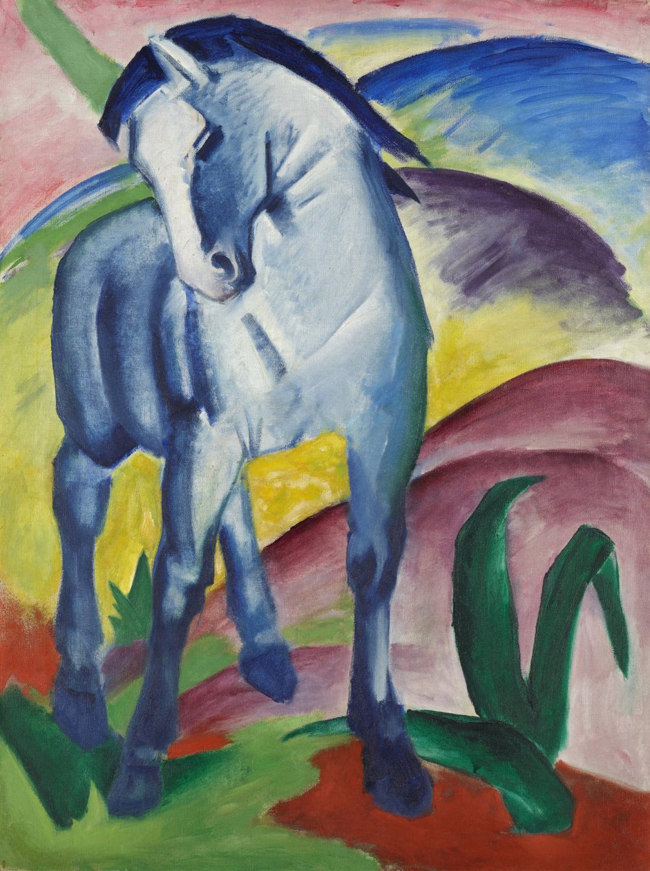 Blue Horse I de Franz Marc