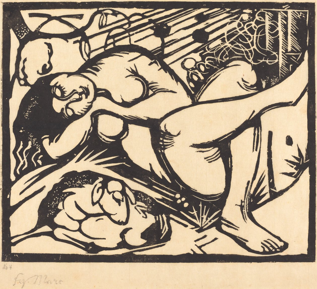 Floresta. de Franz Marc