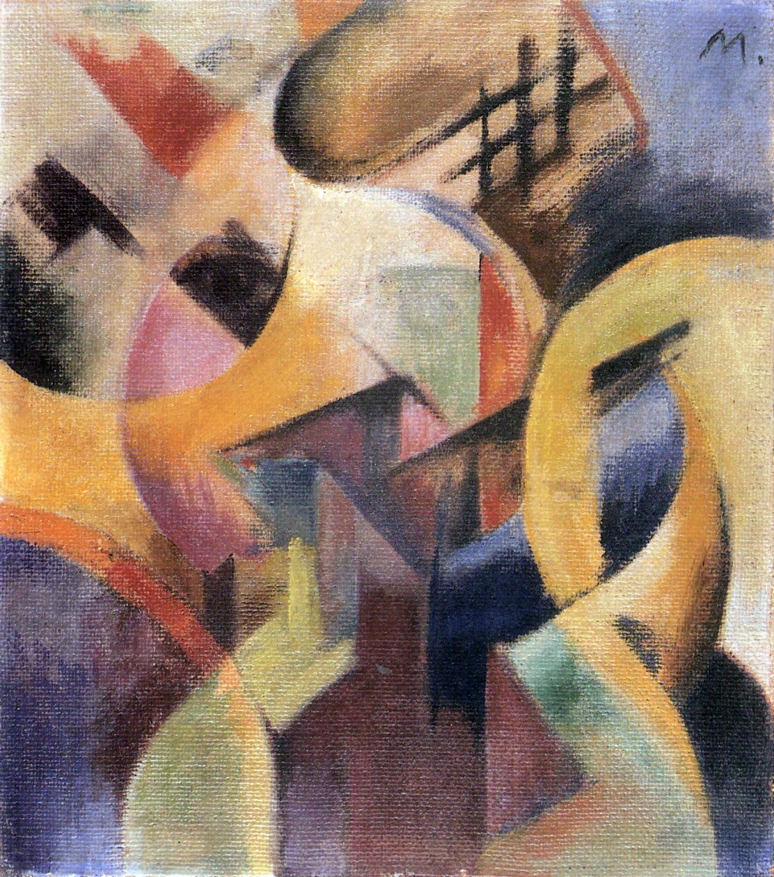 Pequena Composição I de Franz Marc