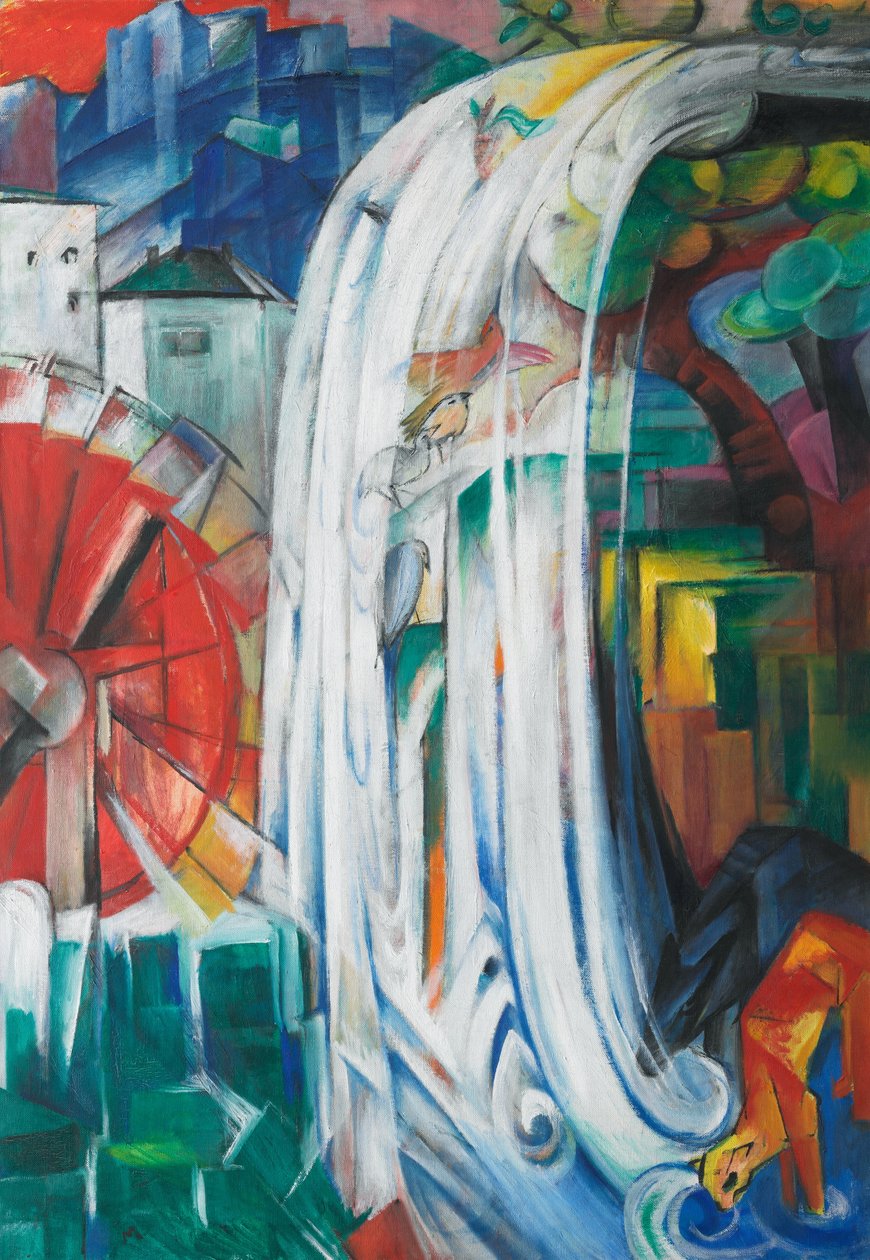 O moinho enfeitiçado de Franz Marc