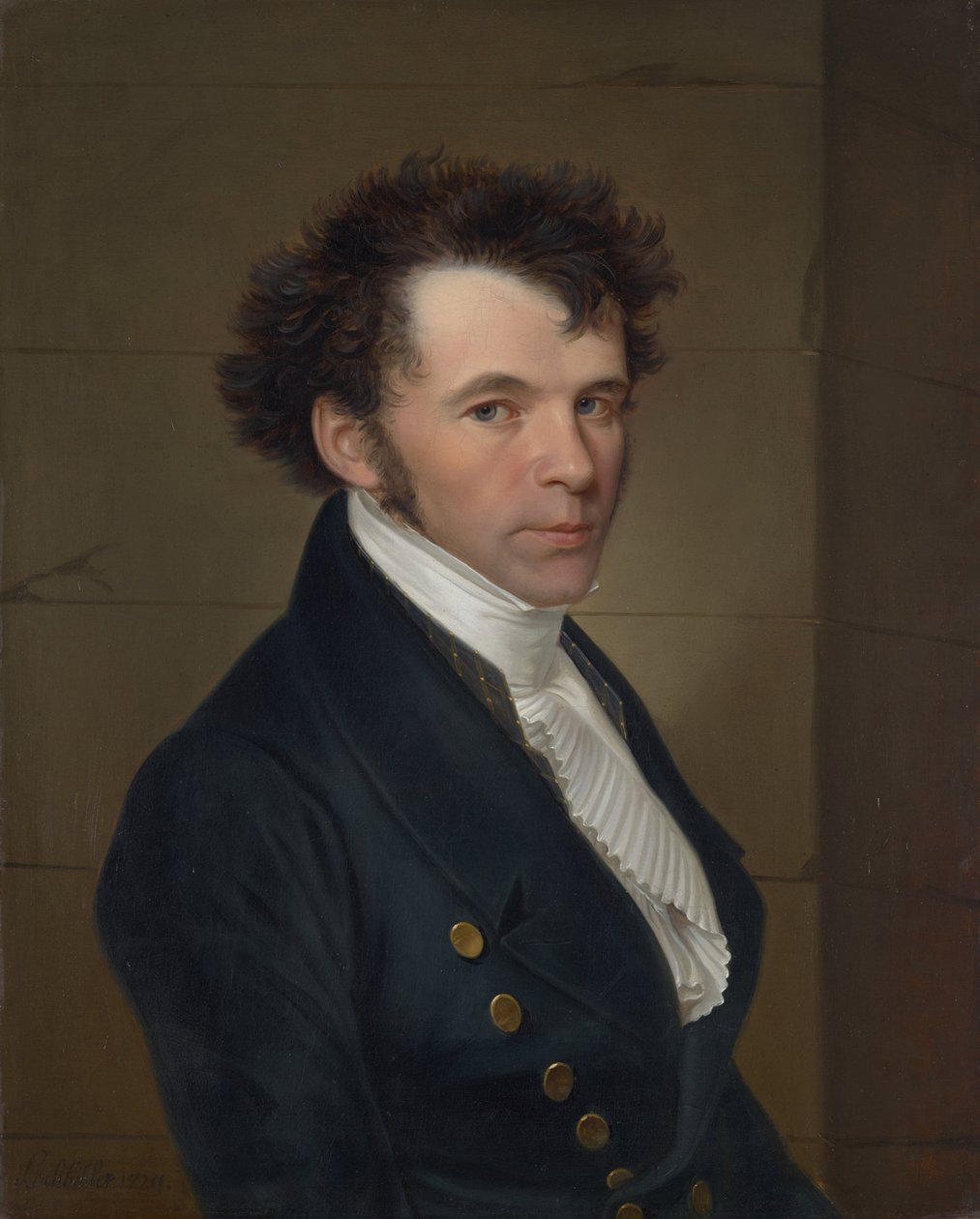 retrato masculino de Franz Sales Lochbihler