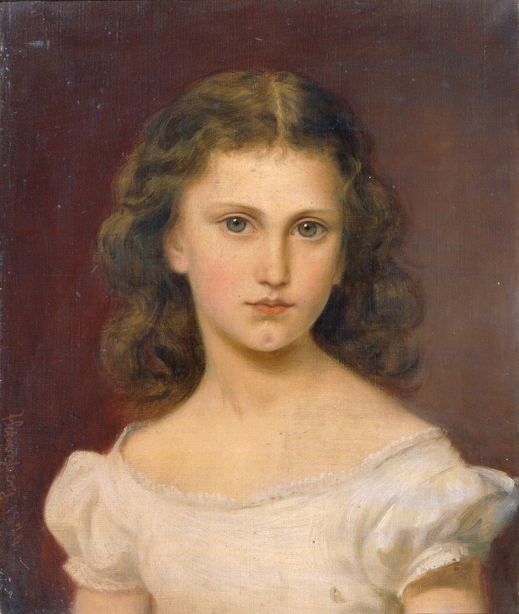 Sidonie Schrotzberg, a filha da artista de Franz Schrotzberg