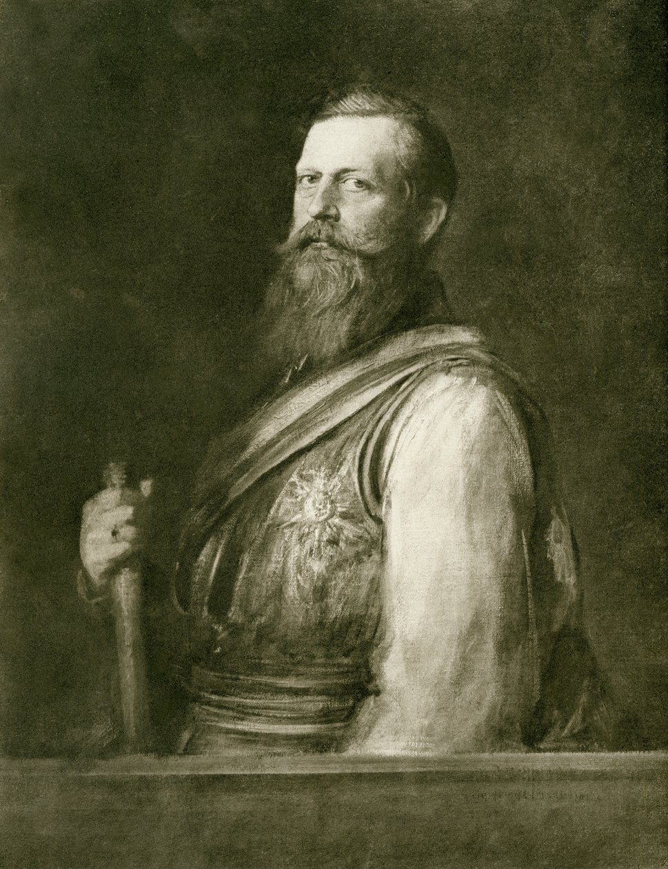 Frederico III de Franz Seraph von Lenbach