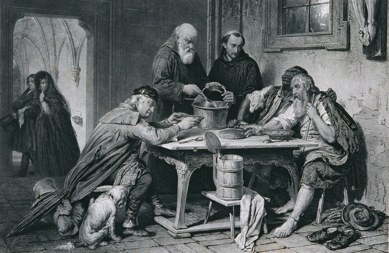 A sopa do mosteiro de Franz Xaver Stöber