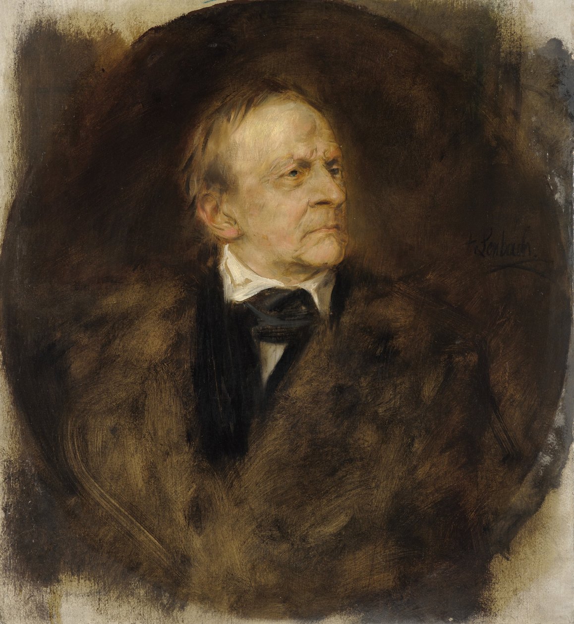 Ludwig I Rei da Baviera de Franz von Lenbach