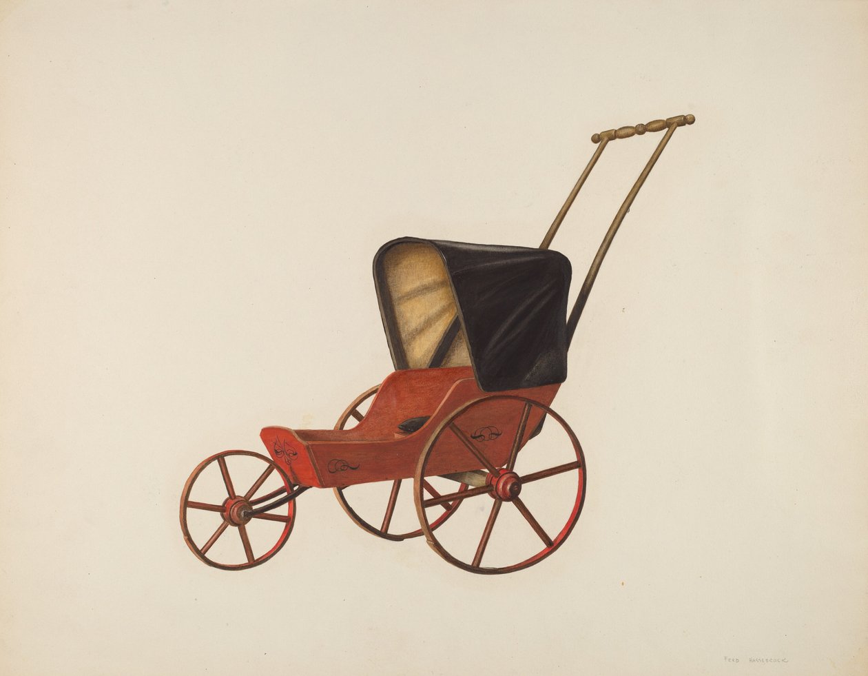 Carrinho de bebê de Fred Hassebrock