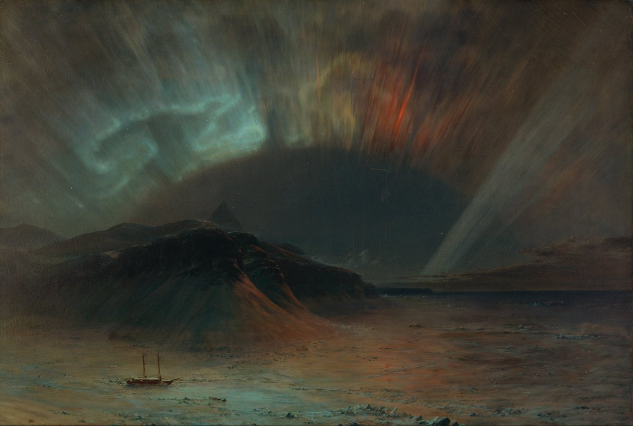Aurora boreal de Frederic Edwin Church