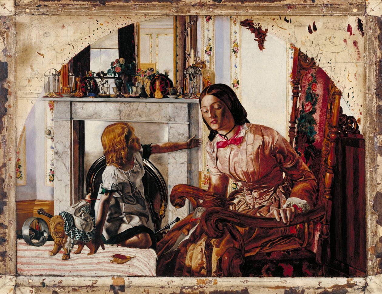 Mãe e filho de Frederic George Stephens
