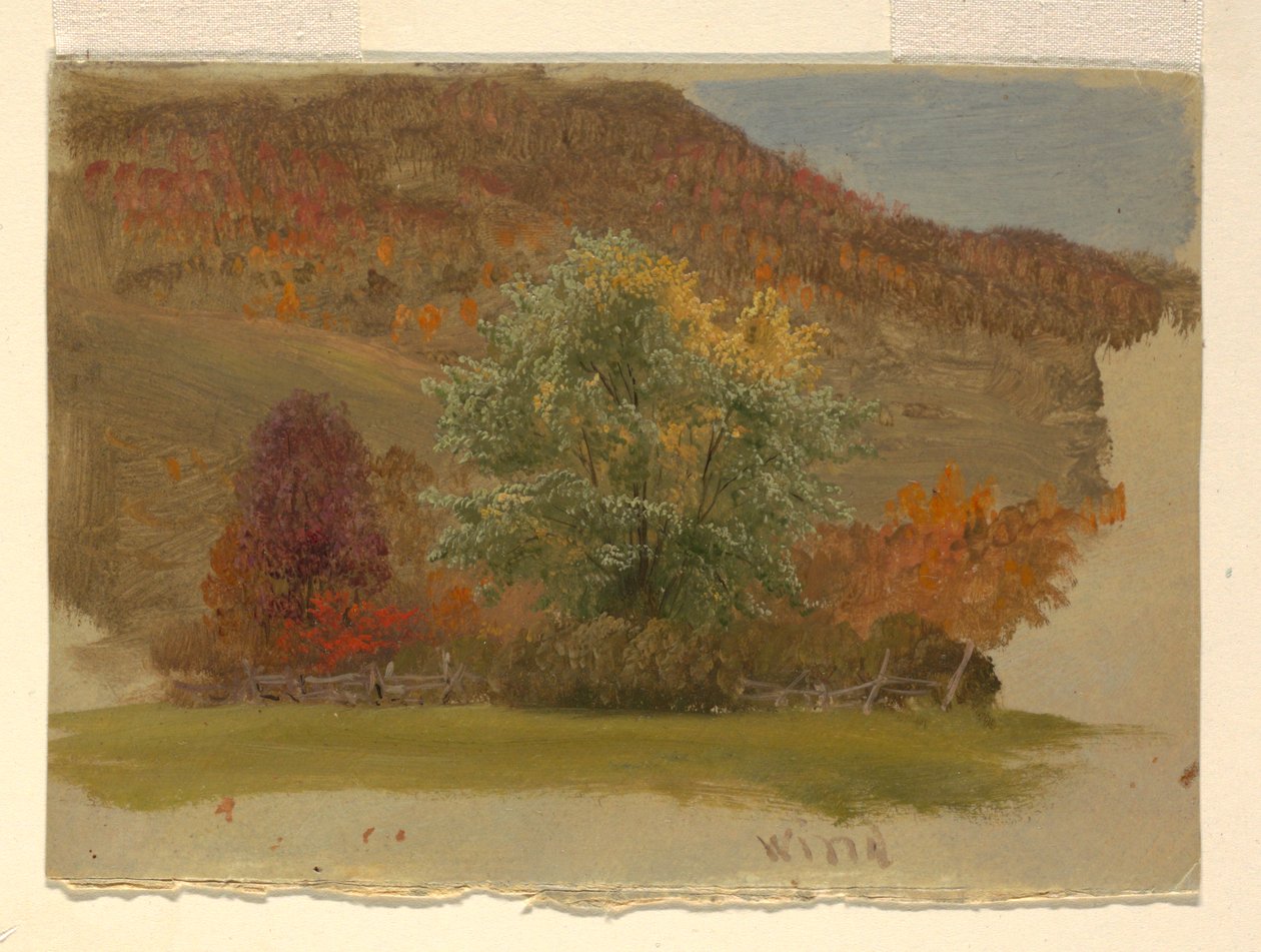 Paisagem de outono de Frederic Edwin Church