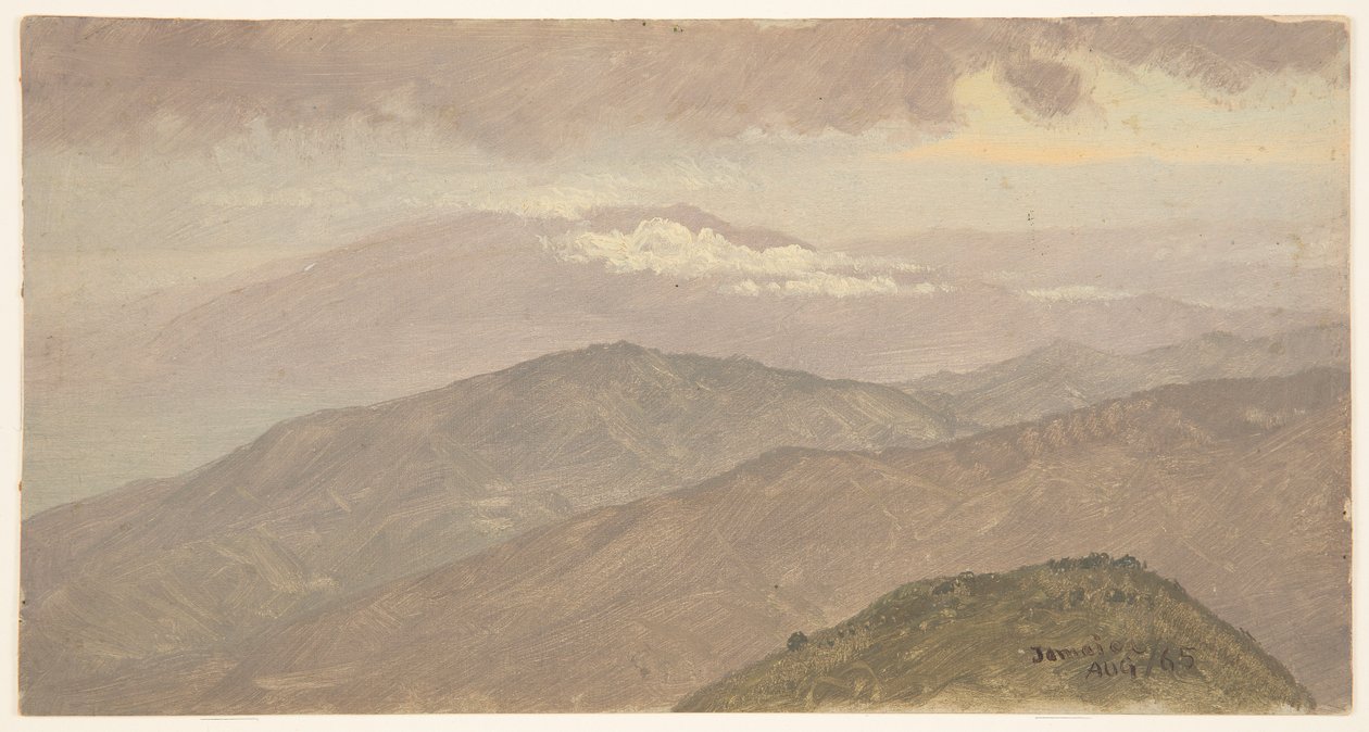 Paisagem, Jamaica de Frederic Edwin Church