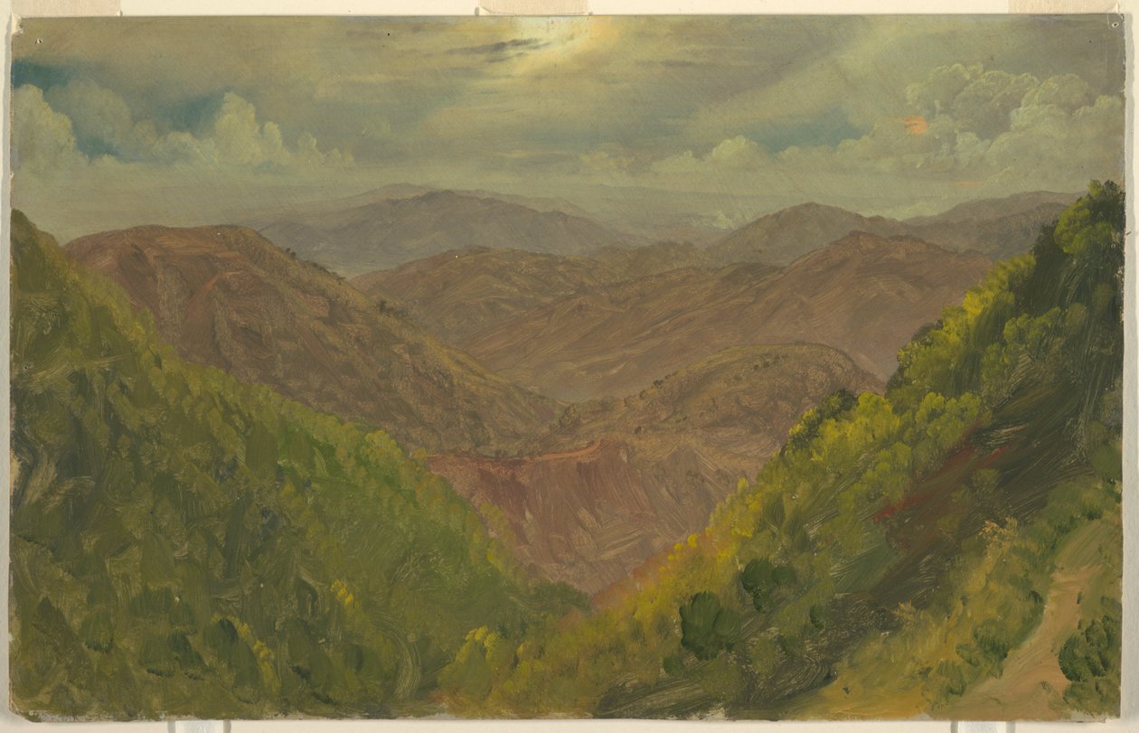 Paisagem na Jamaica de Frederic Edwin Church