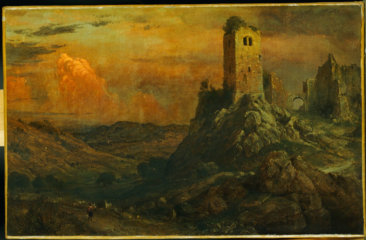 Castelo Mediterrâneo, 1873 de Frederic Edwin Church