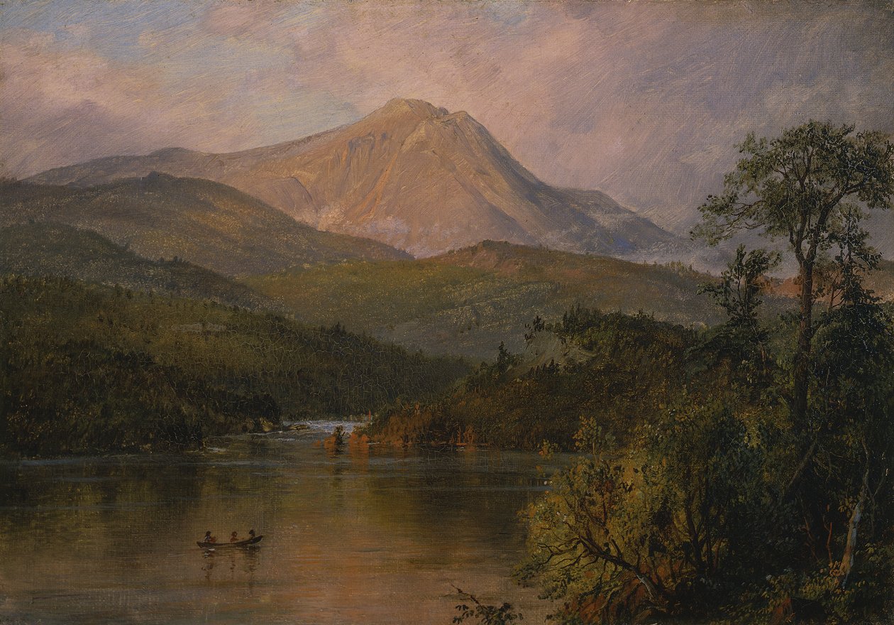 Monte Katahdin, c.1856 de Frederic Edwin Church