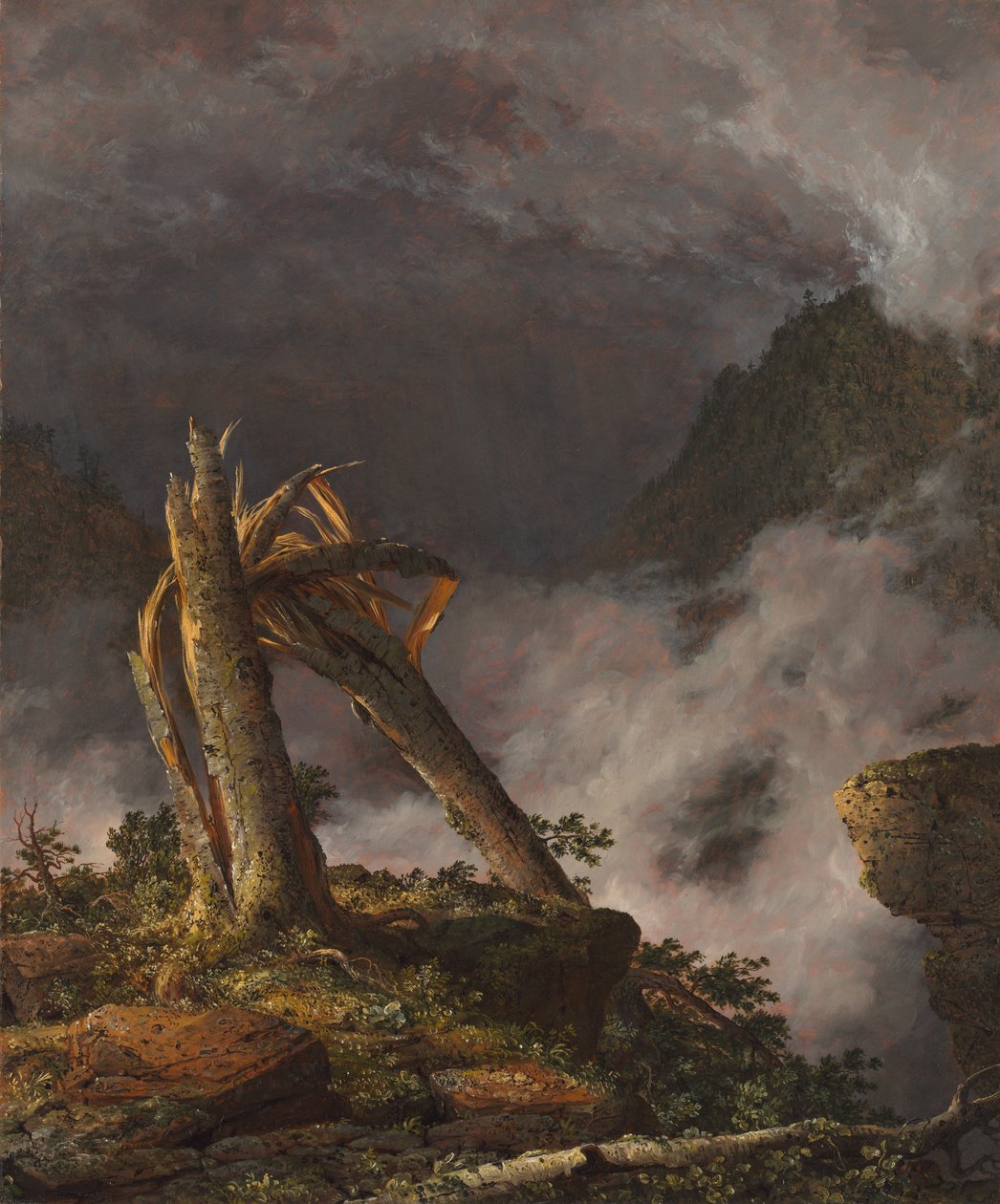 Tempestade nas Montanhas de Frederic Edwin Church